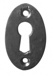 Black Antique Open Escutcheon (oval)